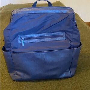 Beis Blue Backpack Diaper Bag